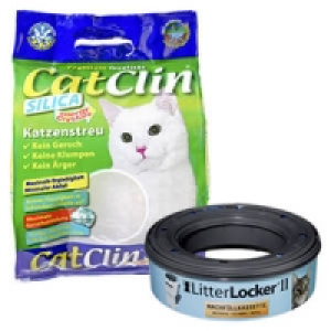 Catclin Katzenstreu oder Litterlocker II Nachf&uuml;llkasette