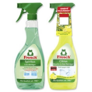Frosch Citrus Dusche- & Bad-Reiniger, Spiritus-Glas-Reiniger, Soda All 1.49&nbsp;&euro;