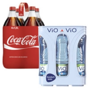 Apollinaris Vio Stilles Mineralwasser oder Coca-Cola, Fanta, Sprite