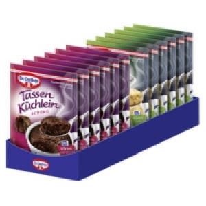 Dr. Oetker Tassen K&uuml;chlein Schoko, Nougat oder Haselnuss