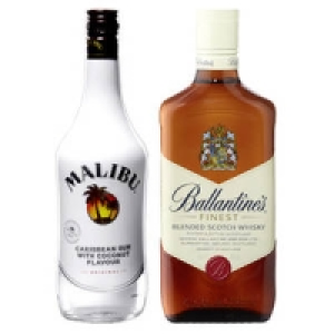 Ballantines Finest Scotch Whisky oder Malibu