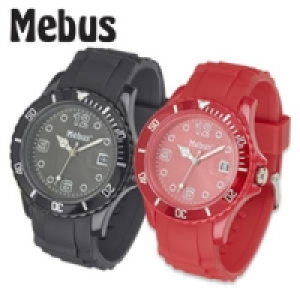 Silikon-Armbanduhr 43247