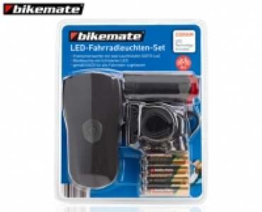 bikemate&reg;LED-Fahrrad-leuchten-Set