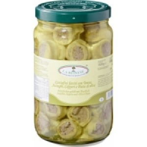 Artischocken gef&uuml;llt mit Thunfisch