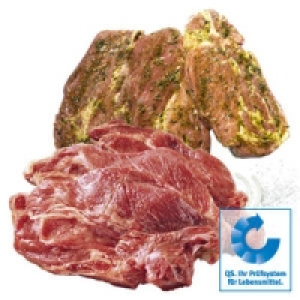 Frische Schweinenackenkoteletts oder Grillkoteletts