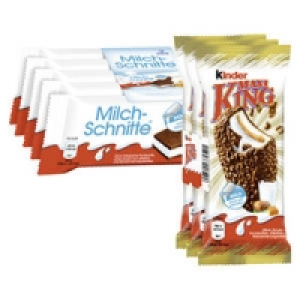 kinder Maxi King oder Milch-Schnitte