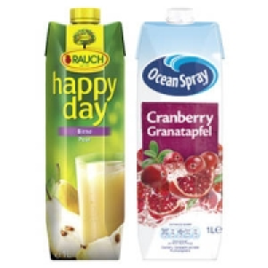 Rauch happy day S&auml;fte oder Ocean Spray Cranberry