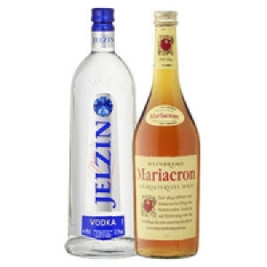 Boris Jelzin Vodka, Citron, Currant oder Mariacron Weinbrand