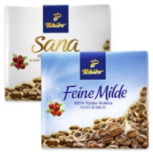 Tchibo Caf&eacute; Feine Milde, Bohne oder Sana
