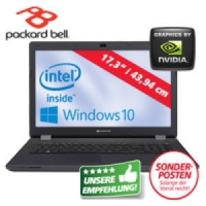 Notebook Easynote ENLG81BA-C088 mit Intel Celeron N3150 Quad-Core (4 x 449.00&nbsp;&euro;