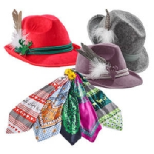 Damen- oder Herren-Hut, Oktoberfest-Tuch