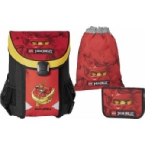 LEGO Schulranzen-Set Easy, 3-teilig 1) NINJAGO