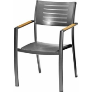 Aluminium-Stapelstuhl