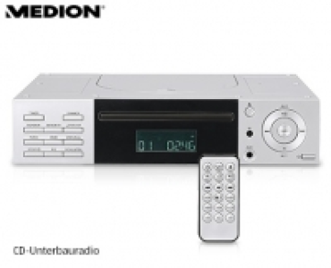 MEDION&reg;Stereo-CD-Unterbauradio oder Stereo-Bluetooth-Unterbauradio