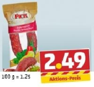 PICK Paprika Kolbasz Paare