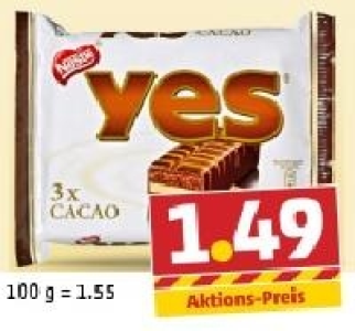 NESTL&Eacute; Yes Kuchen-Riegel