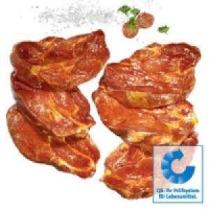 Frische XXL-Nackensteakplatte