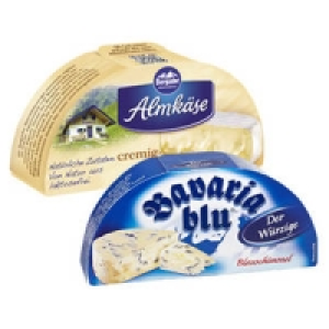 Bavaria Blu oder Bergader Almkäse