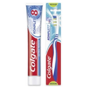 Colgate Komplett Zahnbürste oder Zahncreme