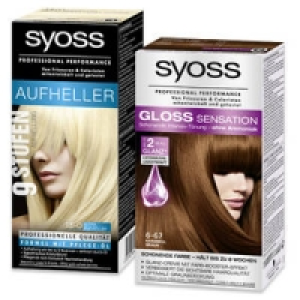syoss Gloss Sensation Coloration oder syoss Colorationen