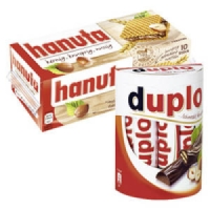 Ferrero duplo oder hanuta