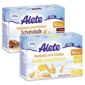 Alete Mahlzeit zum Trinken