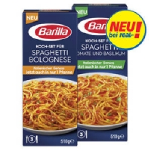 Barilla Koch-Set Spaghetti Tomate und Basilikum oder f&uuml;r Spaghetti Bol