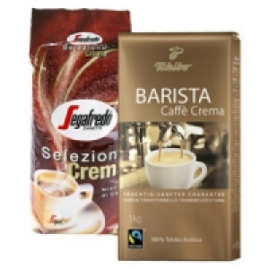 Tchibo Barista Caff&eacute; Crema, Espresso Bohne oder Segafredo Selezione Cr