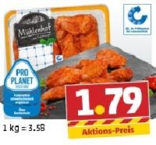 M&Uuml;HLENHOF Frische Chicken-Wings 1.79&nbsp;&euro;