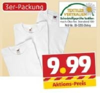 FRUIT OF THE LOOM T-Shirts 9.99&nbsp;&euro;