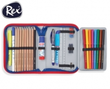 Rex® Schüler-Etui oder Faulenzer, 30-teilig