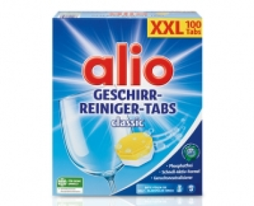 Aldi Süd  alio Geschirr-Reiniger-Tabs XXL