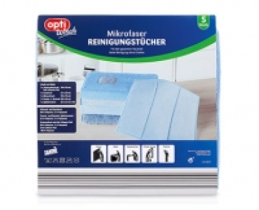 optiWisch Mikrofaser-Reinigungsset