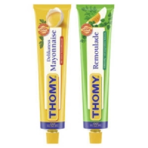 Thomy Delikatess-Mayonnaise, Remoulade, Rot-Weiß oder Meerrettich 1.19 €
