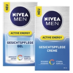 NIVEA Men Gesichtspfl ege Creme oder Gel