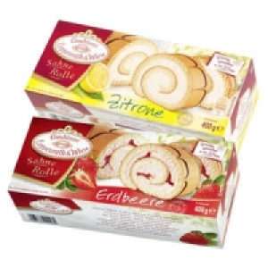 Coppenrath & Wiese Sahne-Rolle Erdbeere oder Zitrone 1.99&nbsp;&euro;