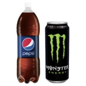 Monster Energy Drink , Pepsi oder Schwip Schwap