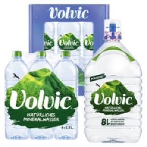 Volvic Naturelle, leichtperlig oder Volvic Naturelle