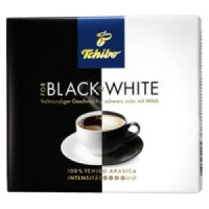Tchibo Black&acute;n White gemahlen oder ganze Bohne