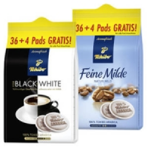 Tchibo Feine Milde, Caff&eacute; Crema oder Black & White Pads