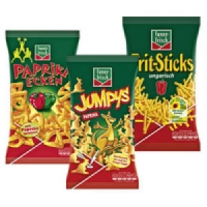 funny-frisch Paprika Ecken, Ringli, Jumpys oder Frit-Sticks, ungarisch