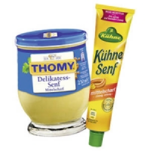 Kühne Senf, Löwensenf oder Thomy Senf 0.89 €