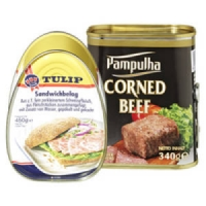 Pampulha Corned Beef oder Tulip D&auml;nischer Sandwichbelag