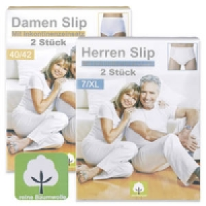 Damen- oder Herren-Inkontinenz-Slips