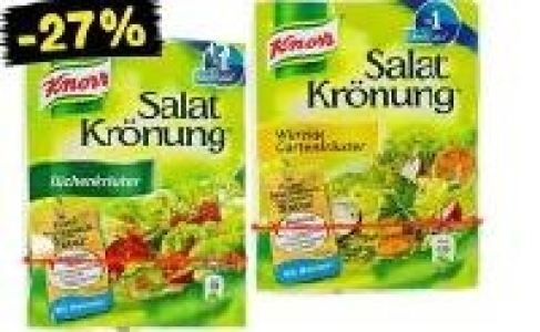 Knorr Salat Krönung 0.79 €