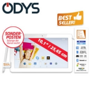 Multimedia-Tablet-PC Rise 10 Quad White Edition mit Quad-Core (4 x bis