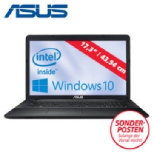 Notebook F751MA-TY256T mit Intel N2940 Quad-Core (4 x bis zu 2,25 GHz)