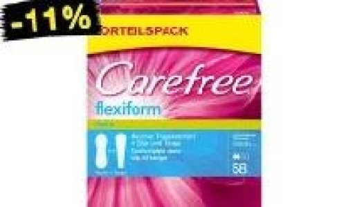 Carefree Slipeinlagen 1.99 €