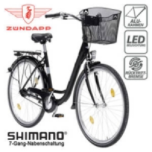 ZÜNDAPP Damen-Alu-Citybike Red 4.0 26er oder 28er 279.20 €