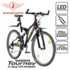 Z&Uuml;NDAPP MTB Fully Blue 1.0 24er, 26er oder 28er